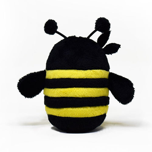 Kampfhummel Plüschtier: Rückansicht mit Flügeln.