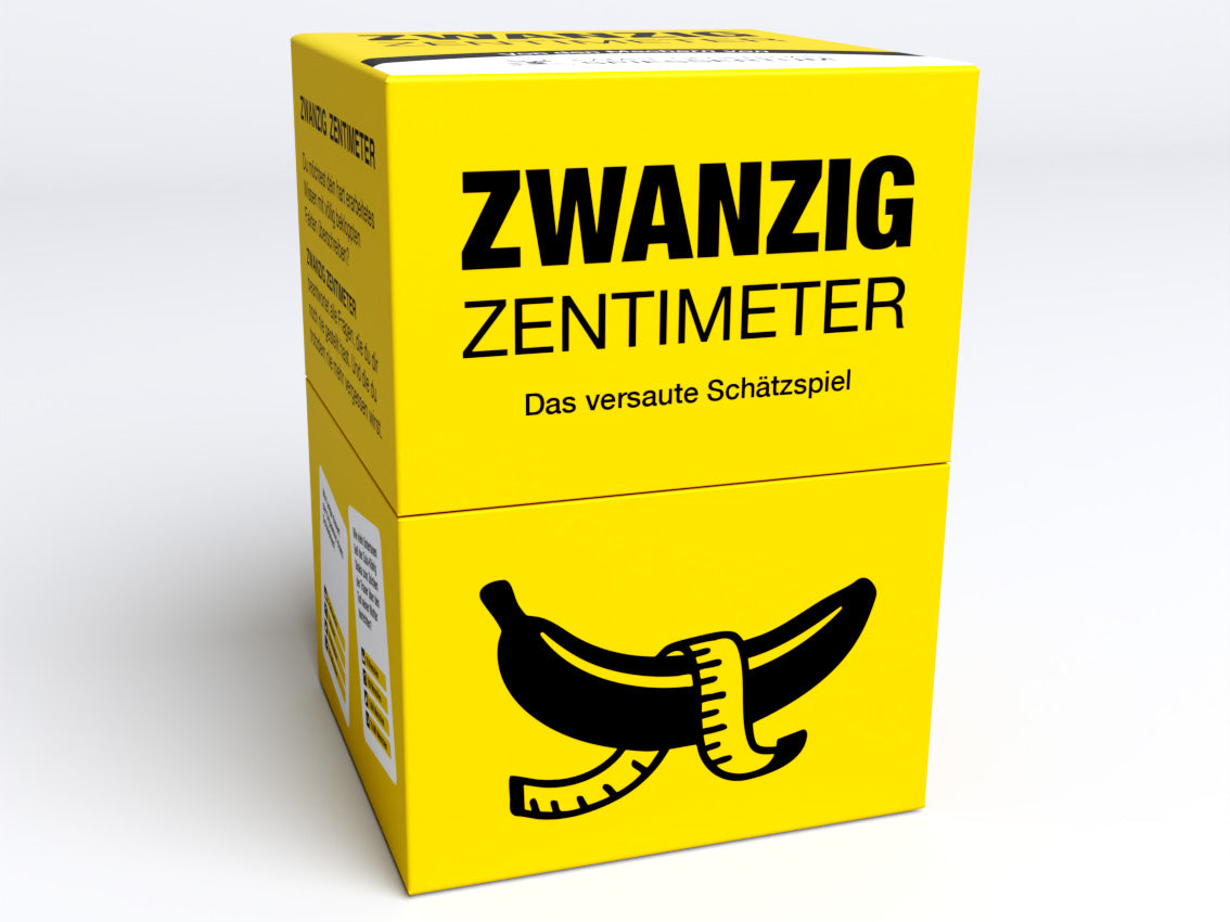 Zwanzig Zentimeter – Das versaute Schätzspiel